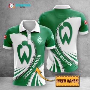 Werder Bremen Polo Shirt Golf Shirt 3D PLS2316