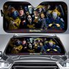 West Virginia Mountaineers NCAA Halloween Car Sun Shade CSS0564