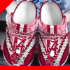 Alabama Crimson Tide Crocs Crocband Clog Comfortable Water Shoes In Pink Red BCL1587