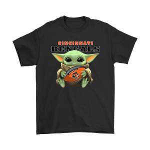 Baby Yoda Loves The Cincinnati Bengals Star Wars Unisex T-Shirt Kid T-Shirt LTS1809