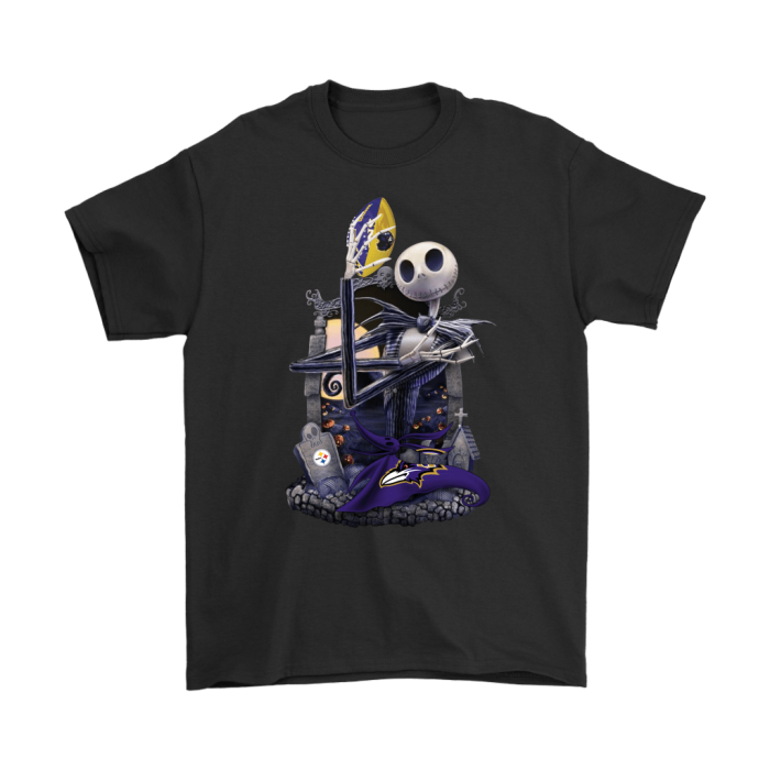 Baltimore Ravens Jack Skellington Halloween Unisex T-Shirt Kid T-Shirt LTS229