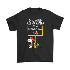 Be A Bengals Fan Cincinnati Bengals X Snoopy Mashup Unisex T-Shirt Kid T-Shirt LTS1784