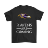 Brace Yourself The Baltimore Ravens Are Coming Got Unisex T-Shirt Kid T-Shirt LTS230