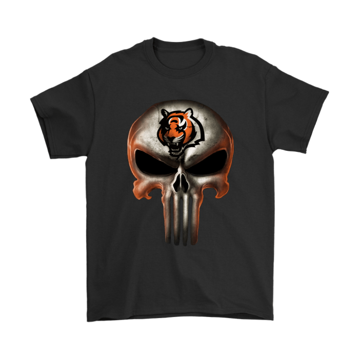 Cincinnati Bengals The Punisher Mashup Football Unisex T-Shirt Kid T-Shirt LTS1778