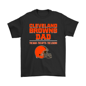 Cleveland Browns Dad The Man The Myth The Legend Unisex T-Shirt Kid T-Shirt LTS2005