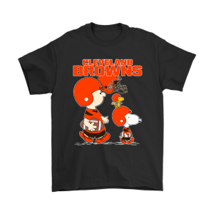 Cleveland Browns Let is Play Football Together Snoopy Unisex T-Shirt Kid T-Shirt LTS2047