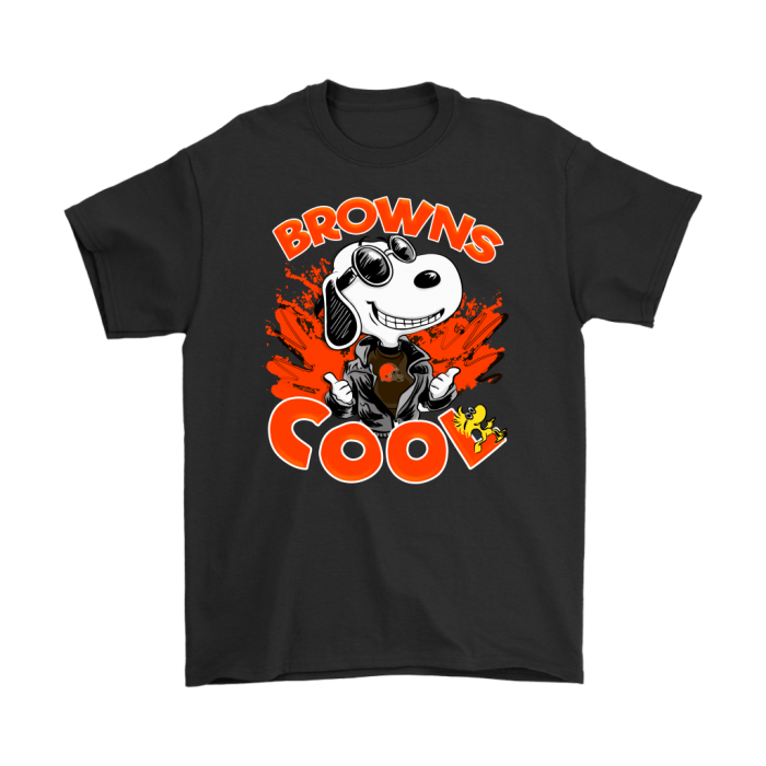 Cleveland Browns Snoopy Joe Cool Were Awesome Unisex T-Shirt Kid T-Shirt LTS2099