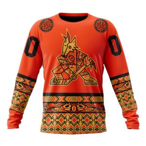 Custom NHL Arizona Coyotes Specialized National Day For Truth And Reconciliation Unisex Sweatshirt SWS1004