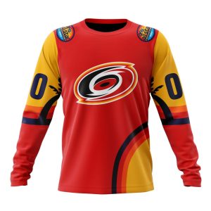 Custom NHL Carolina Hurricanes Special All-Star Game Florida Sunset Unisex Sweatshirt SWS1027