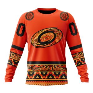 Custom NHL Carolina Hurricanes Specialized National Day For Truth And Reconciliation Unisex Sweatshirt SWS1030