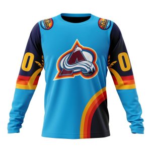 Custom NHL Colorado Avalanche Special All-Star Game Atlantic Ocean Unisex Sweatshirt SWS1040