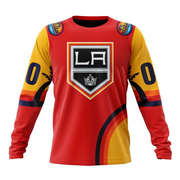 Custom NHL Los Angeles Kings Special All-Star Game Florida Sunset Unisex Sweatshirt SWS1081