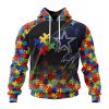 Customized NFL Dallas Cowboys Autism Awareness Design Unisex Hoodie TH0945