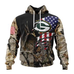 Customized NFL Green Bay Packers Special Camo Realtree Hunting Unisex Hoodie TH0966