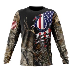 Customized NFL Indianapolis Colts Special Camo Realtree Hunting Unisex Sweatshirt SWS115