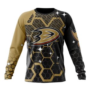 Customized NHL Anaheim Ducks Specialized Design With MotoCross Style Unisex Sweatshirt SWS1234
