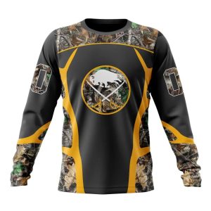 Customized NHL Buffalo Sabres Special Camo Hunting Design Unisex Sweatshirt SWS1266