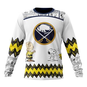 Customized NHL Buffalo Sabres Special Snoopy Design Unisex Sweatshirt SWS1270