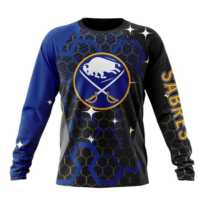 Customized NHL Buffalo Sabres Specialized Design With MotoCross Style Unisex Sweatshirt SWS1273
