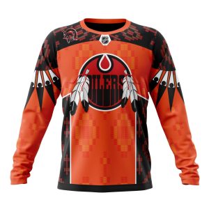 Customized NHL Edmonton Oilers Specialized Design Child Lives Matter 2023 Unisex Sweatshirt SWS1374