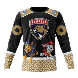Customized NHL Florida Panthers Special Paw Patrol Design Unisex Sweatshirt SWS1384