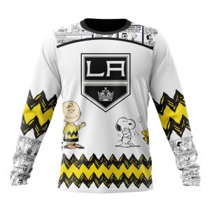 Customized NHL Los Angeles Kings Special Snoopy Design Unisex Sweatshirt SWS1398