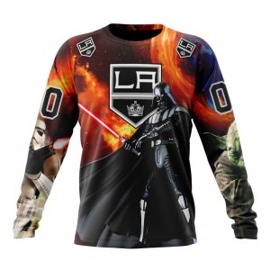 Customized NHL Los Angeles Kings Specialized Darth Vader Star Wars Unisex Sweatshirt SWS1399