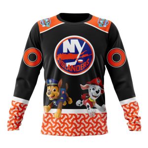 Customized NHL New York Islanders Special Paw Patrol Design Unisex Sweatshirt SWS1461