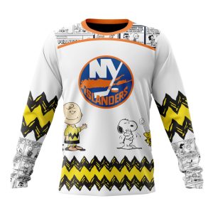 Customized NHL New York Islanders Special Snoopy Design Unisex Sweatshirt SWS1462