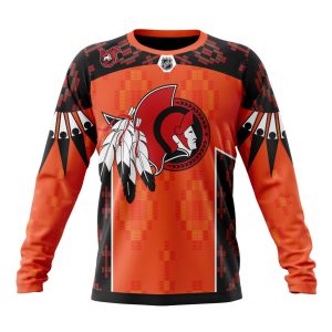 Customized NHL Ottawa Senators Specialized Design Child Lives Matter 2023 Unisex Sweatshirt SWS1489