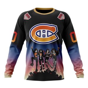 Customized NHL Ottawa Senators X KISS Band Design Unisex Sweatshirt SWS1492