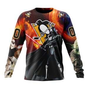 Customized NHL Pittsburgh Penguins Specialized Darth Vader Star Wars Unisex Sweatshirt SWS1514