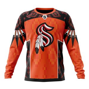 Customized NHL Seattle Kraken Specialized Design Child Lives Matter 2023 Unisex Sweatshirt SWS1540