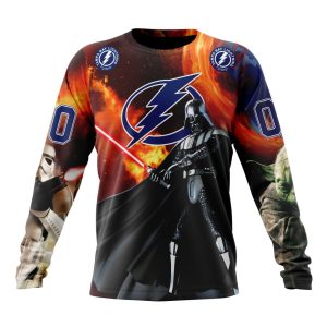 Customized NHL Tampa Bay Lightning Specialized Darth Vader Star Wars Unisex Sweatshirt SWS1565