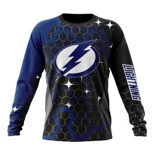 Customized NHL Tampa Bay Lightning Specialized Design With MotoCross Style Unisex Sweatshirt SWS1567