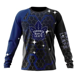 Customized NHL Toronto Maple Leafs Specialized Design With MotoCross Style Unisex Sweatshirt SWS1580