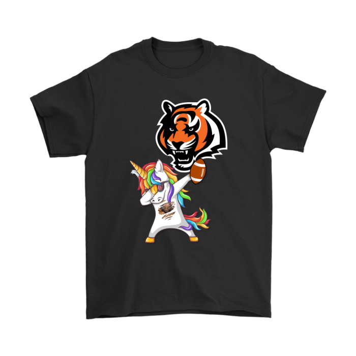 Dabbing Hip Hop Unicorn Dab With Cincinnati Bengals Football Unisex T-Shirt Kid T-Shirt LTS1773