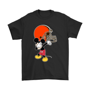 Dabbing Mickey Flippin Love Cleveland Browns Football Unisex T-Shirt Kid T-Shirt LTS2041