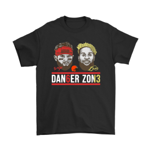 Danger Zone Baker Mayfield Odell Beckham Jr Cleveland Browns Unisex T-Shirt Kid T-Shirt LTS2108