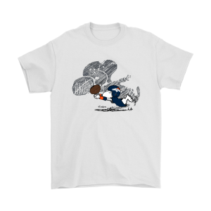 Denver Broncos Snoopy Plays The Football Game Unisex T-Shirt Kid T-Shirt LTS1263