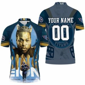 Derrick Henry King 22 Tennessee Titans AFC South Division Champions Personalized Polo Shirt PLS3542