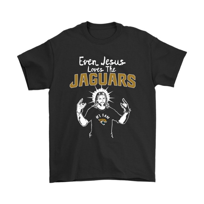 Even Jesus Loves The Jaguars 1 Fan Jacksonville Jaguars Unisex T-Shirt Kid T-Shirt LTS2862