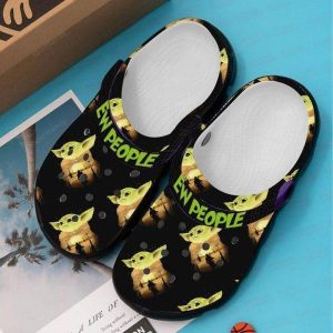 Ew People Baby Yoda Crocs Crocband Clog Shoes BCL1169