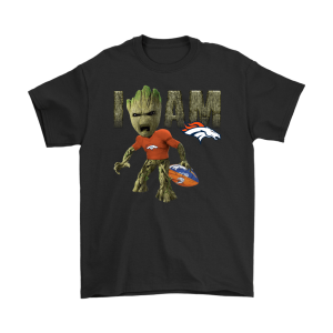 Groot I Am Denver Broncos Football Unisex T-Shirt Kid T-Shirt LTS1284