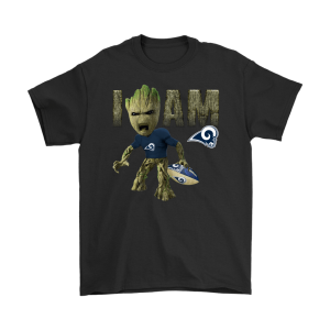 Groot I Am Los Angeles Rams Football Unisex T-Shirt Kid T-Shirt LTS3454