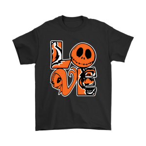 Halloween Jack And Sally Love The Cincinnati Bengals Unisex T-Shirt Kid T-Shirt LTS1766