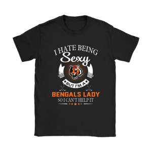 I Hate Being Sexy But Im A Cincinnati Bengals Lady Unisex T-Shirt Kid T-Shirt LTS1765