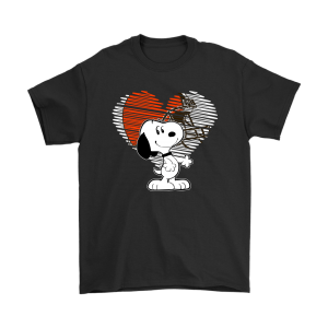 I Love Cleveland Browns Snoopy In My Heart Unisex T-Shirt Kid T-Shirt LTS2033