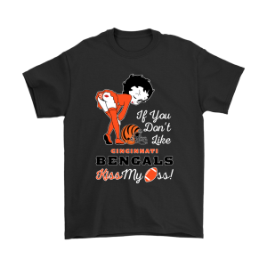 If You Do not Like Cincinnati Bengals Kiss My Ass Betty Boop Unisex T-Shirt Kid T-Shirt LTS1761