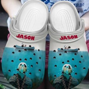 Jason Voorhees In The Ocean Crocs Crocband Clog Comfortable Water Shoes BCL1712